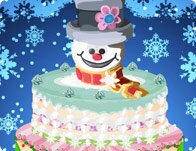 Blizzard Birthday Cake