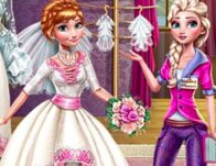 Elsa Preparing Anna's Wedding
