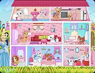 Princess Pets Doll House Decor