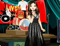 The Beautiful Live Stage Singer Dress Up Game